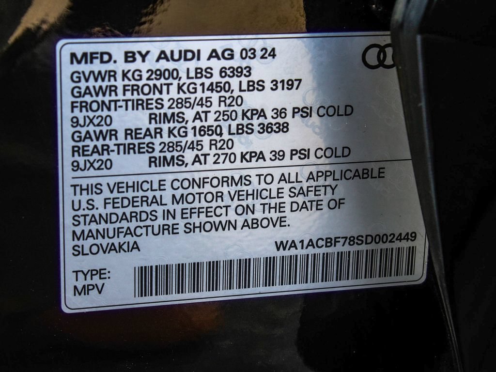 Used 2025 Audi Q7 2.0T Premium w/ Convenience Package AWD/4WD image 14