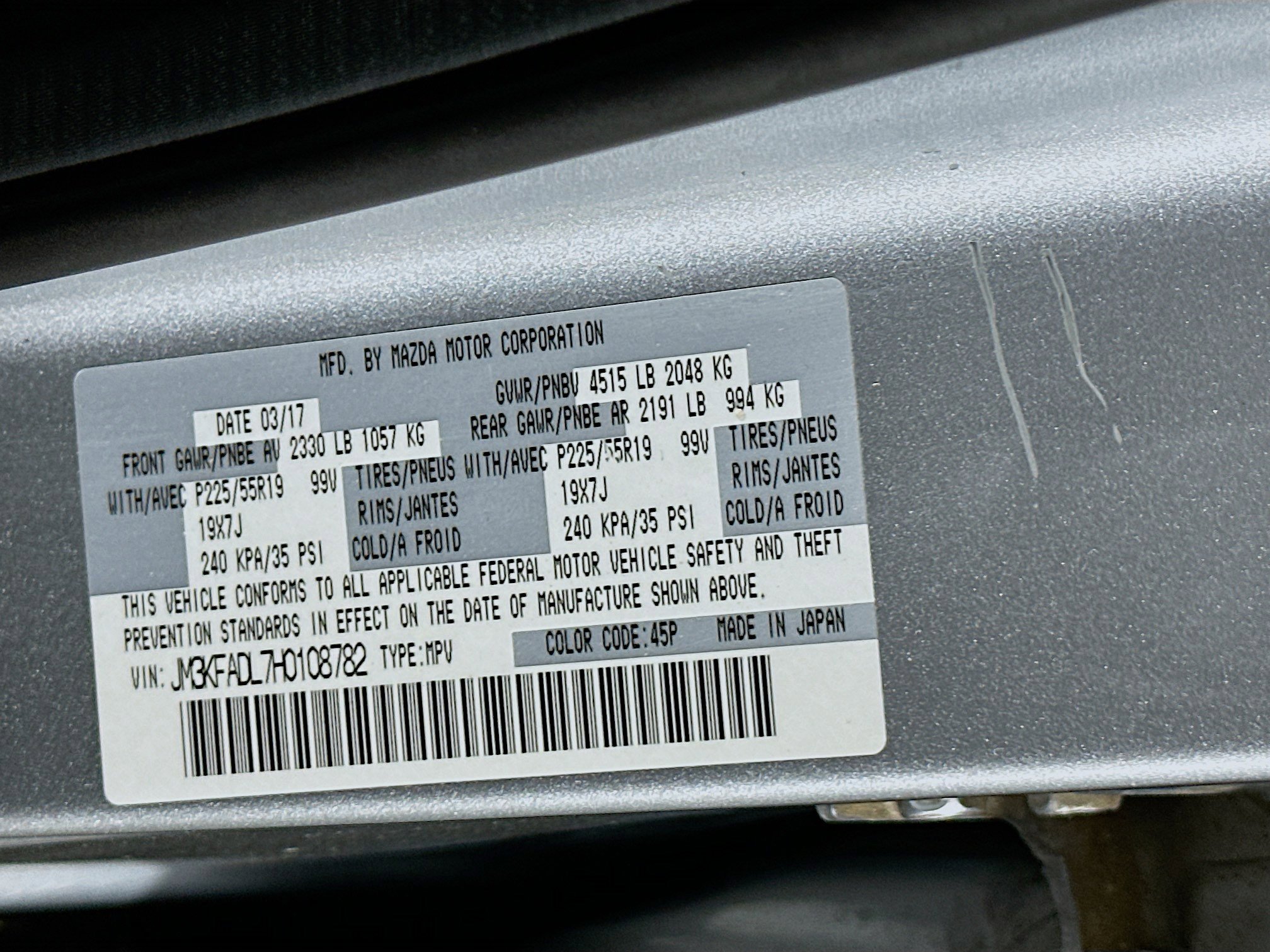 Used 2017 MAZDA CX-5 Grand Touring image 12