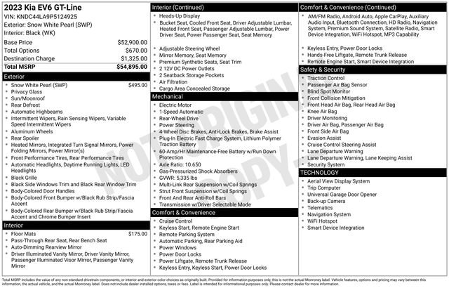 Certified 2023 Kia EV6 GT-Line image 35