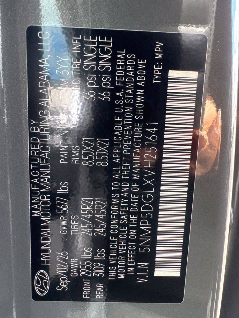 New 2027 Hyundai Santa Fe Calligraphy w/ Tow & Go Package AWD/4WD image 9
