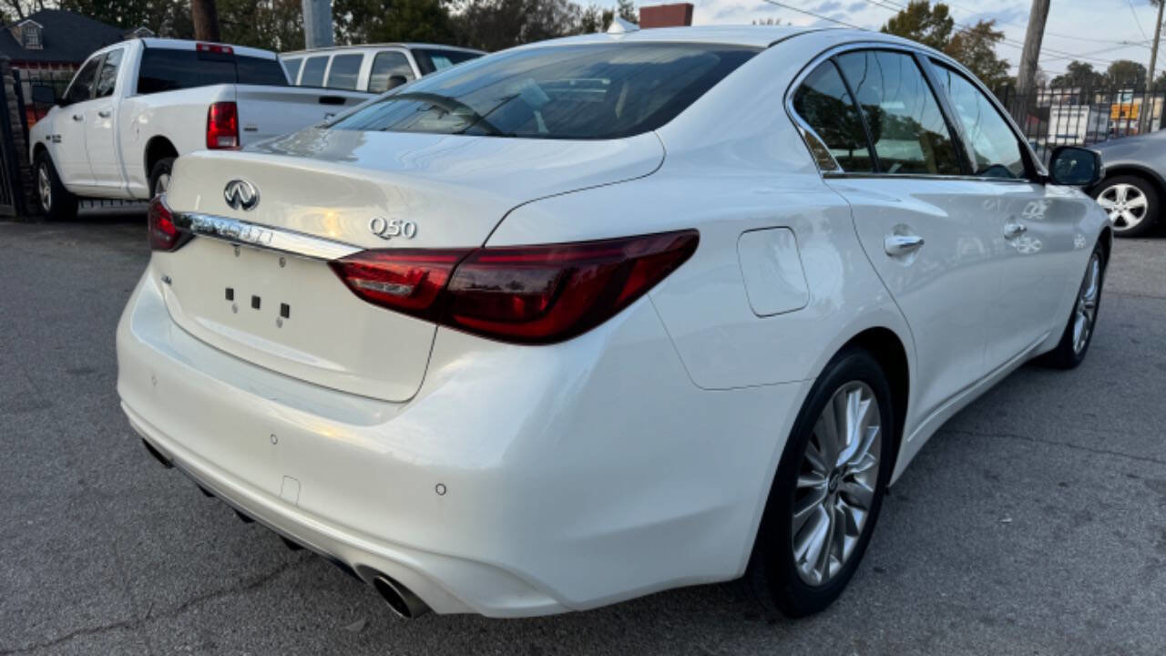 Used 2021 INFINITI Q50 Luxe w/ Cargo Package image 8