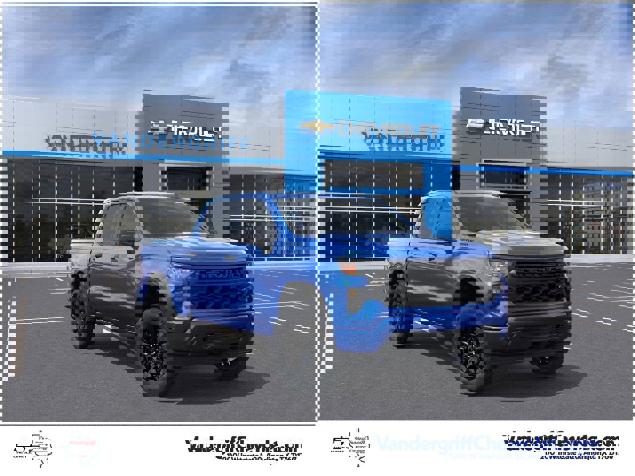 New 2026 Chevrolet Silverado 1500 Custom w/ LPO, Dark Essentials Package