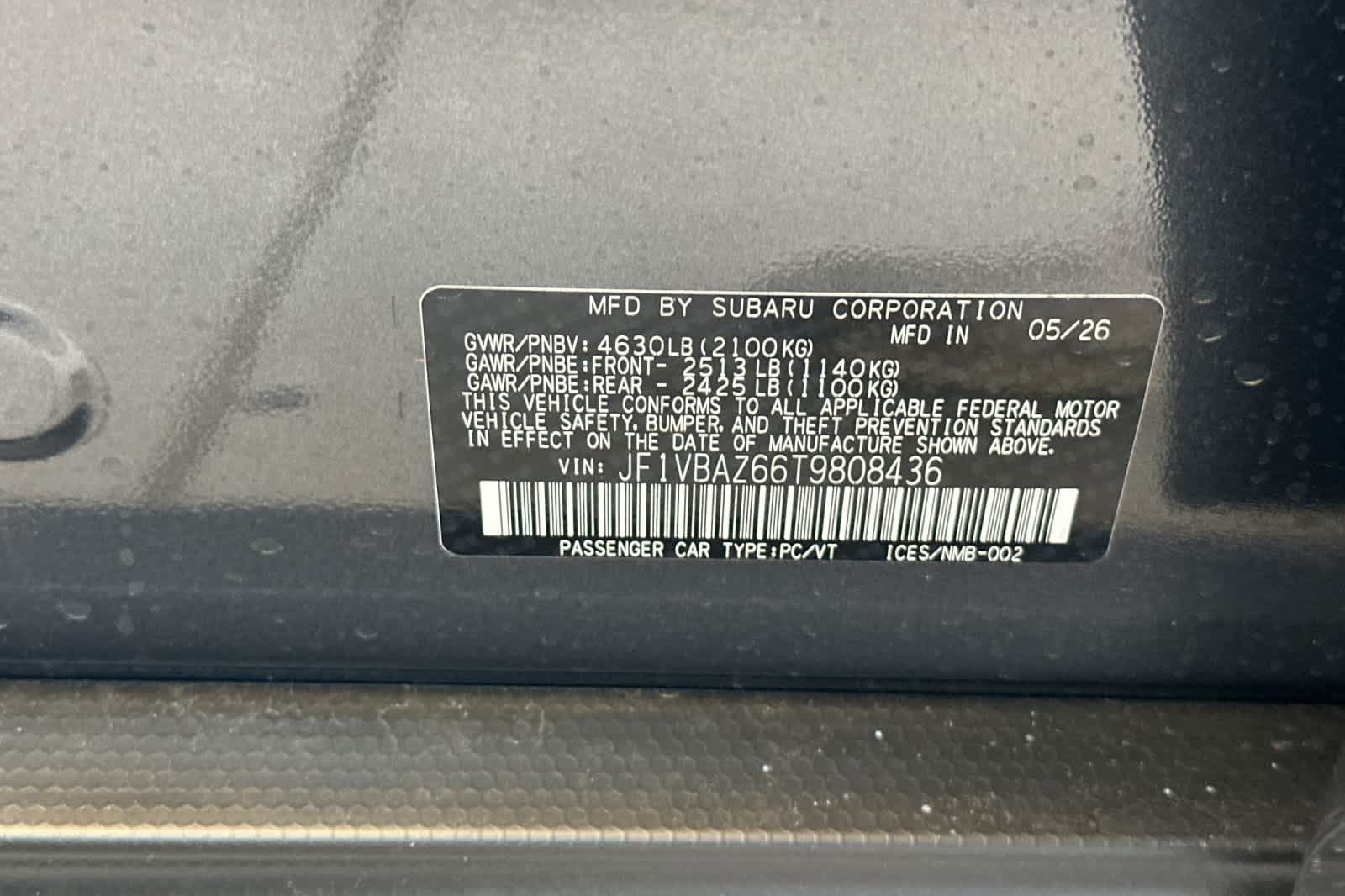 New 2026 Subaru WRX tS AWD/4WD image 33