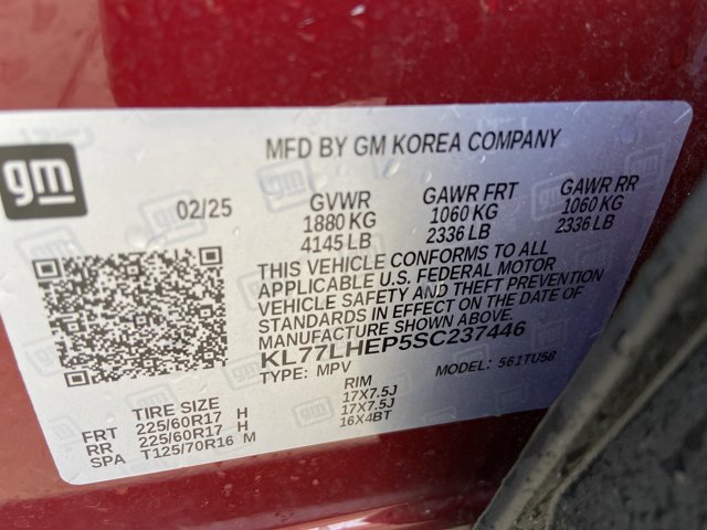 Used 2025 Chevrolet Trax LT w/ LT Convenience Package FWD image 37