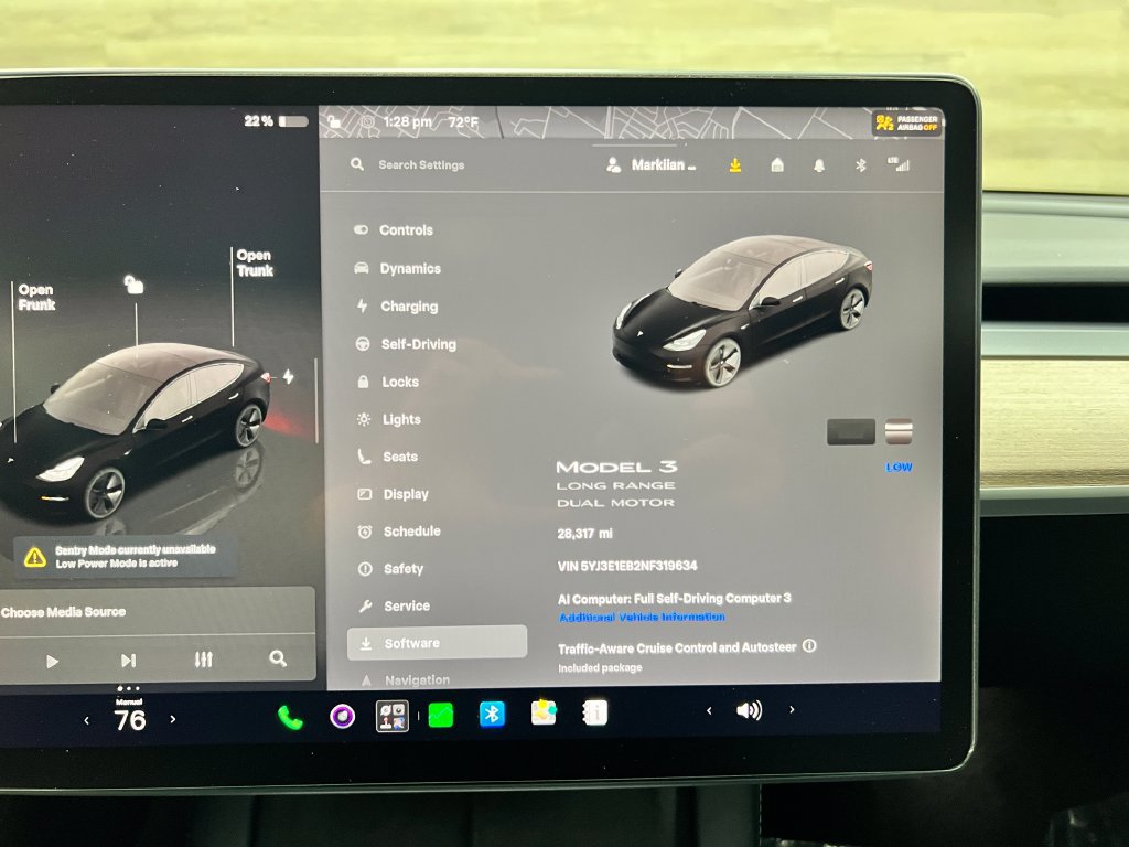 Used 2022 Tesla Model 3 Long Range AWD/4WD image 4