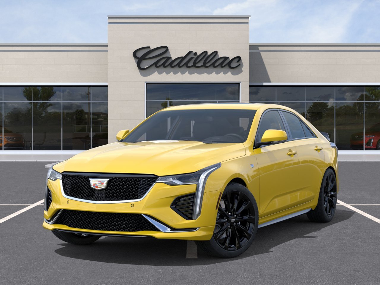 New 2026 Cadillac CT4 Sport w/ LPO, ONYX Package RWD image 6