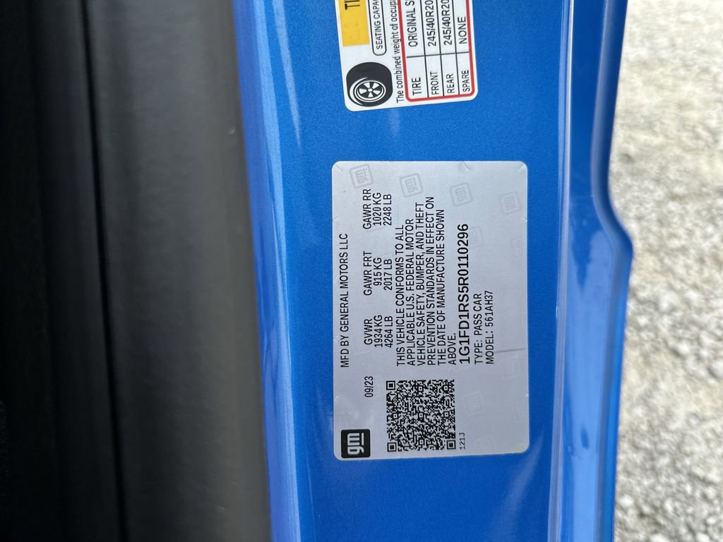 Certified 2024 Chevrolet Camaro LT image 34