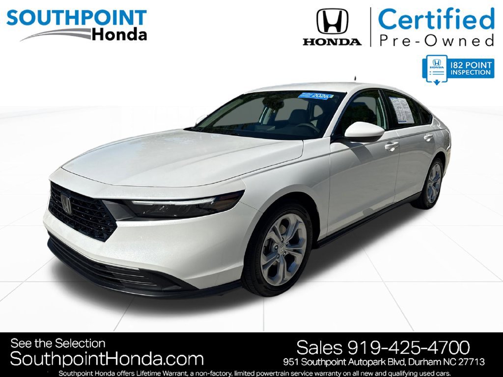 Certified 2026 Honda Accord LX image 3