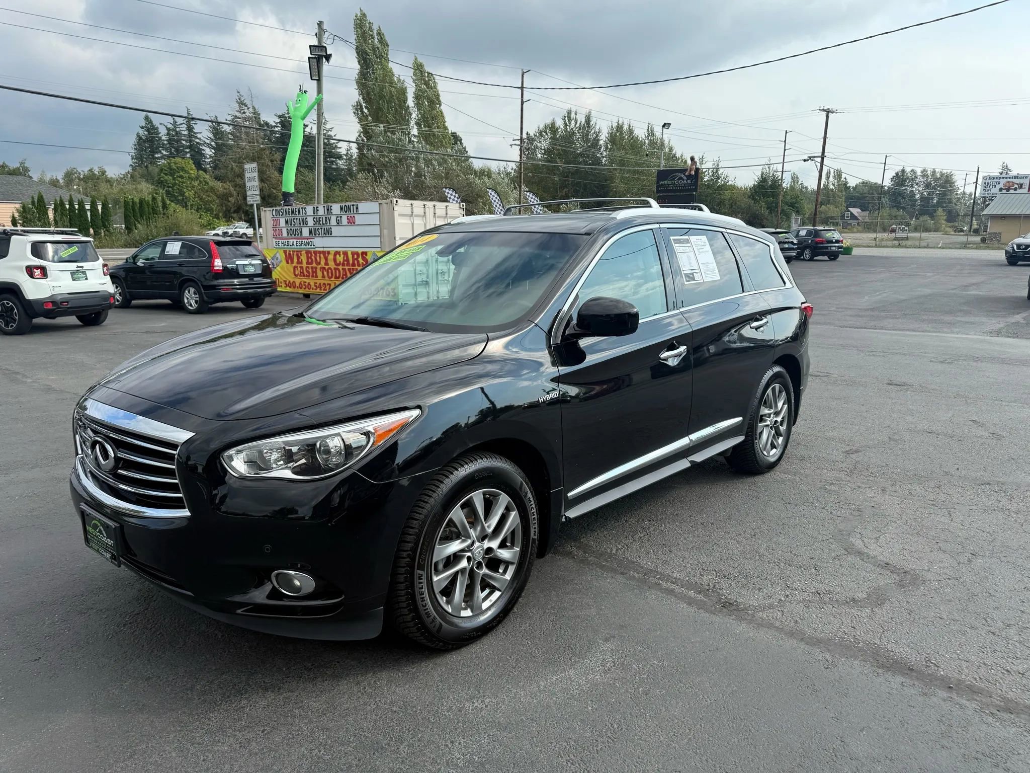 Used 2014 INFINITI QX60 AWD Hybrid w/ HEV Premium Package image 3