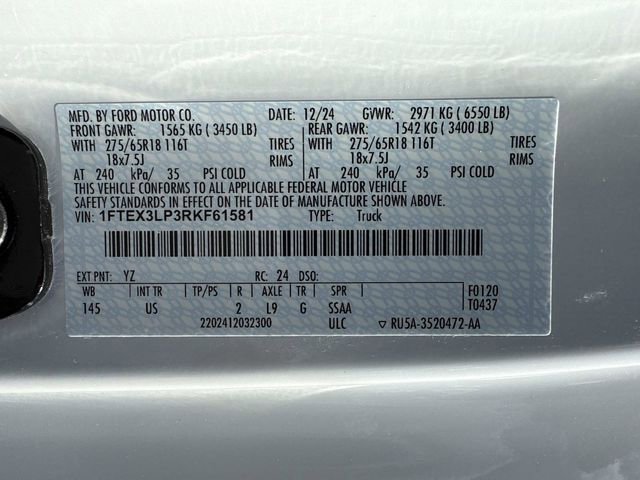 Used 2024 Ford F150 XLT w/ Mobile Office Package image 35