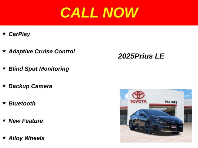 Used 2025 Toyota Prius LE FWD image 36