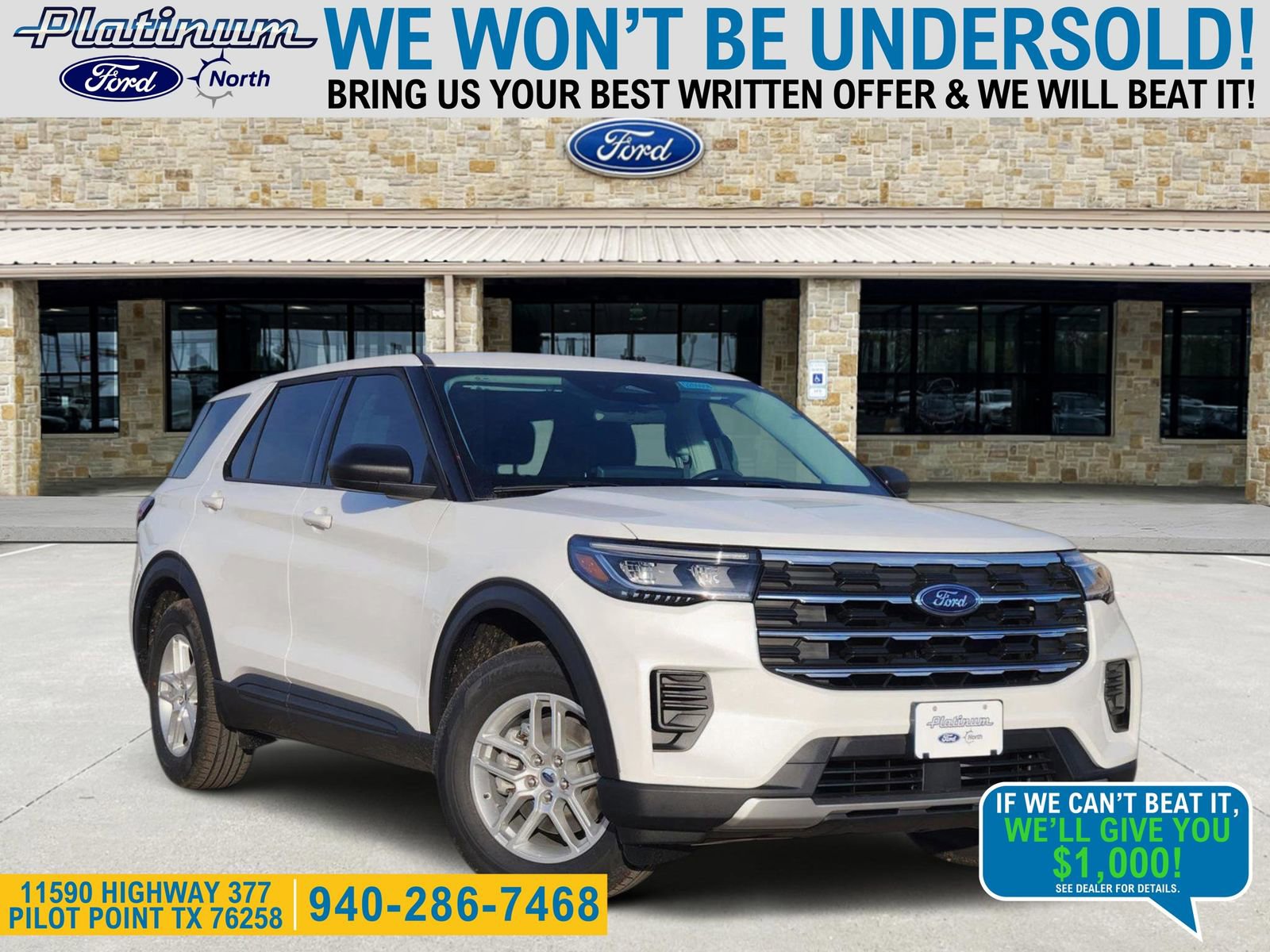 New 2026 Ford Explorer Active