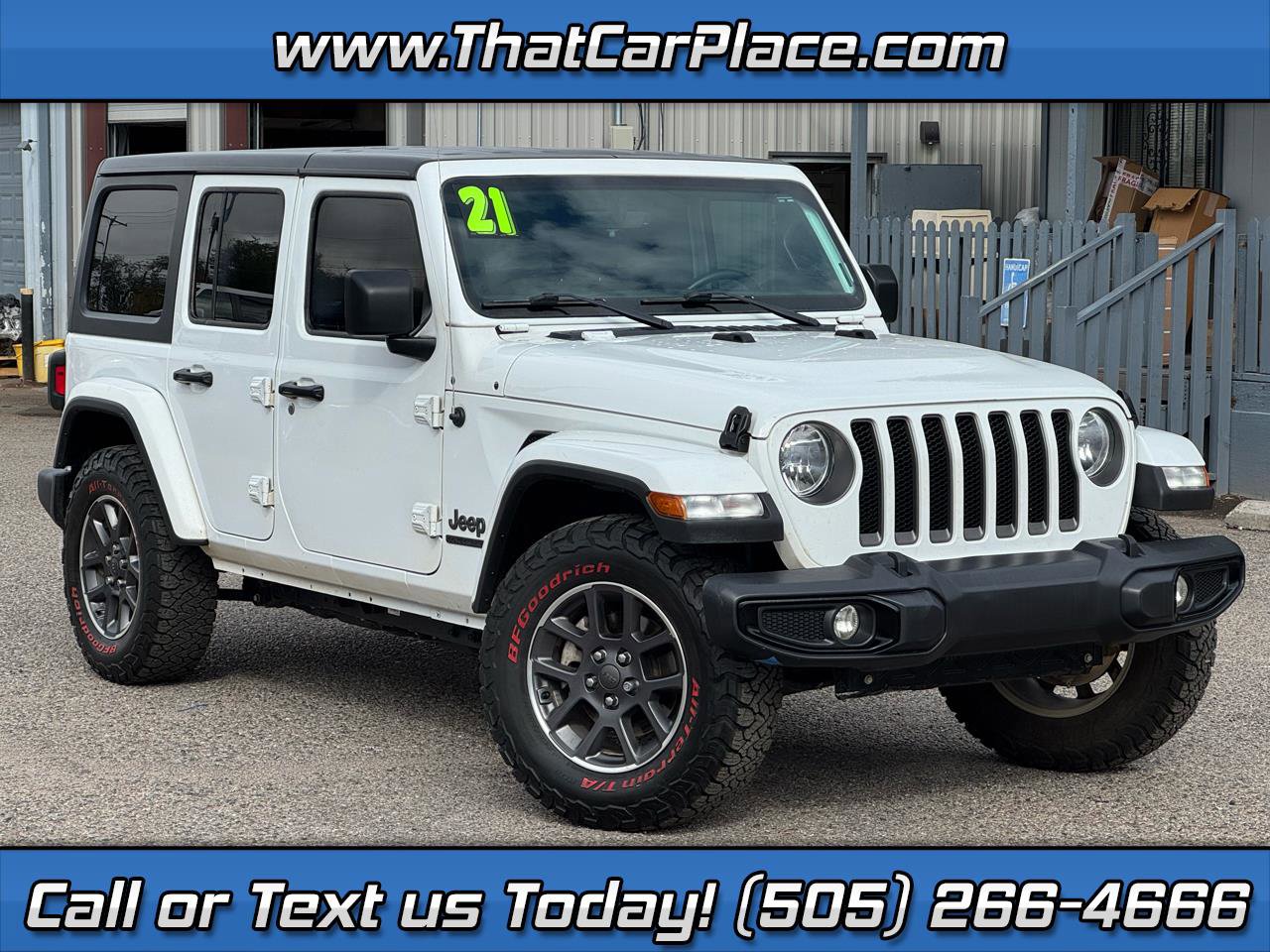 Used 2021 Jeep Wrangler Unlimited Sport