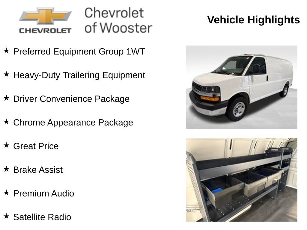 New 2025 Chevrolet Express 2500 w/ Driver Convenience Package RWD image 2