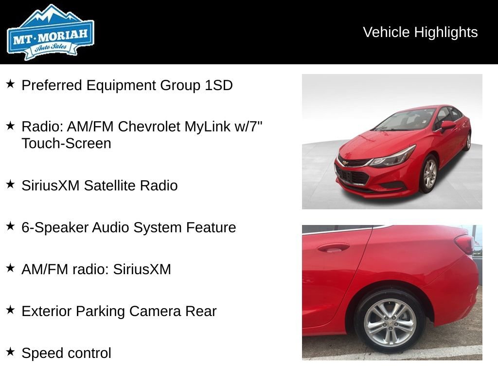 Used 2018 Chevrolet Cruze LT w/ LT Fleet Convenience Package image 4