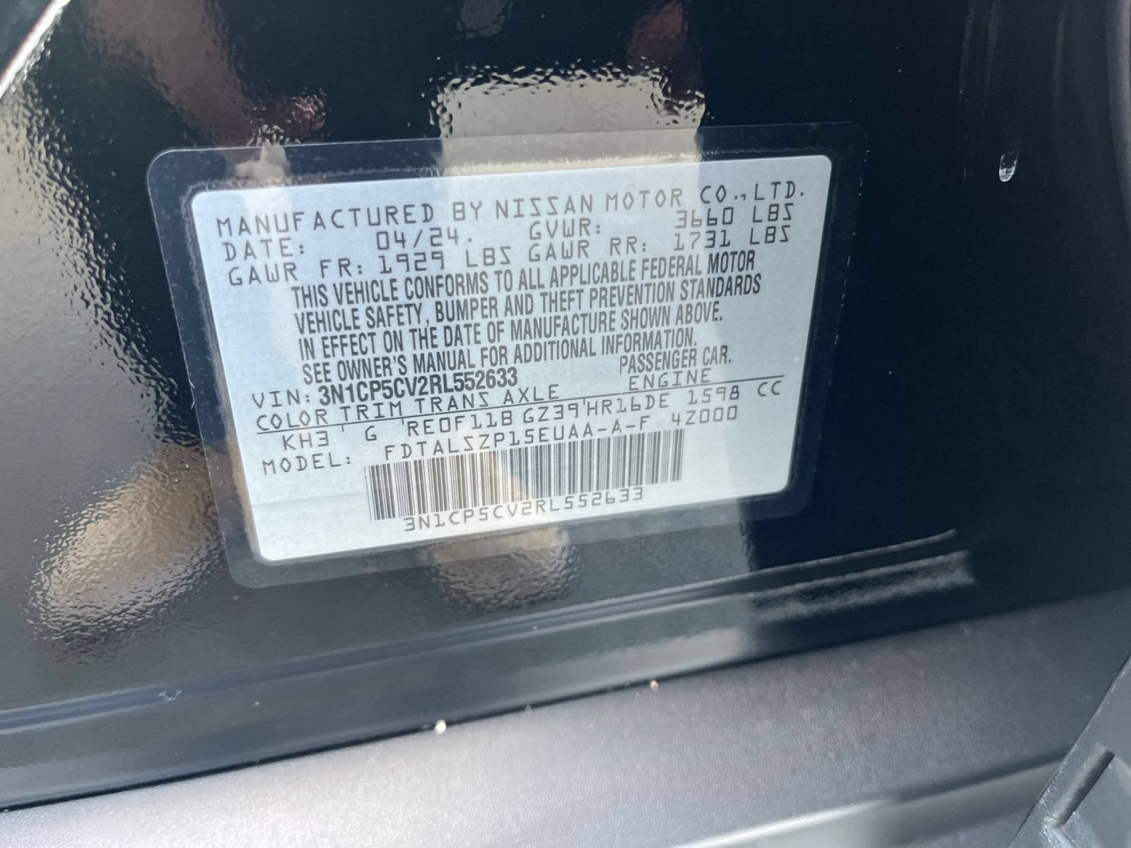 Used 2024 Nissan Kicks SV FWD image 23
