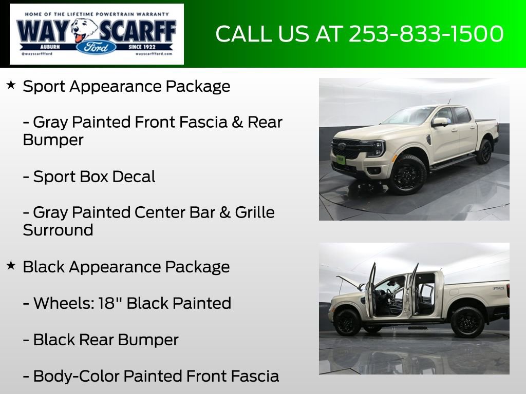 New 2025 Ford Ranger Lariat w/ FX4 Off-Road Package image 12