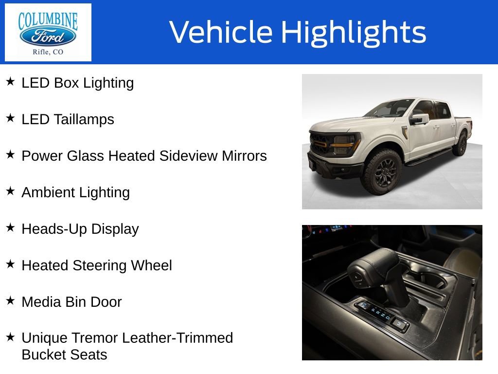 Used 2025 Ford F150 Tremor w/ Equipment Group 402A High AWD/4WD image 24