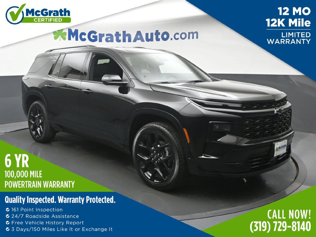 Used 2026 Chevrolet Traverse RS