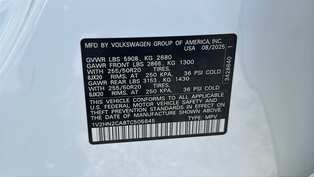New 2026 Volkswagen Atlas SE AWD/4WD image 32