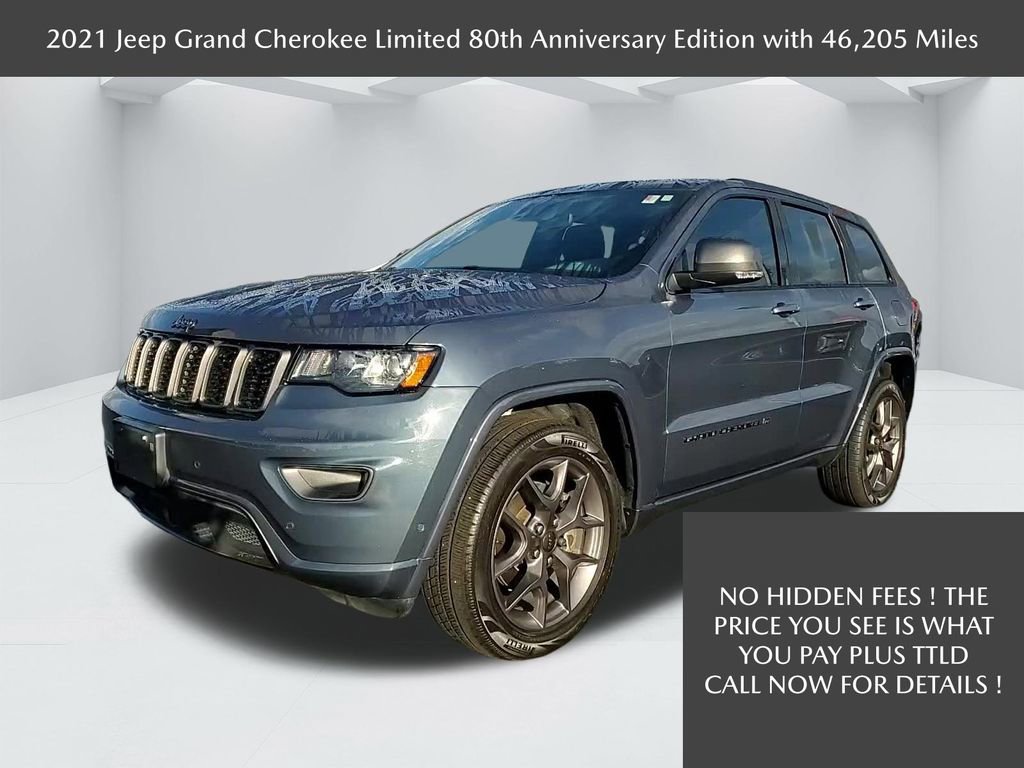 Used 2021 Jeep Grand Cherokee Limited w/ Quick Order Package 28K 80th