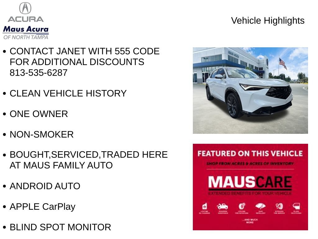 Used 2025 Acura ADX A-Spec AWD/4WD image 8