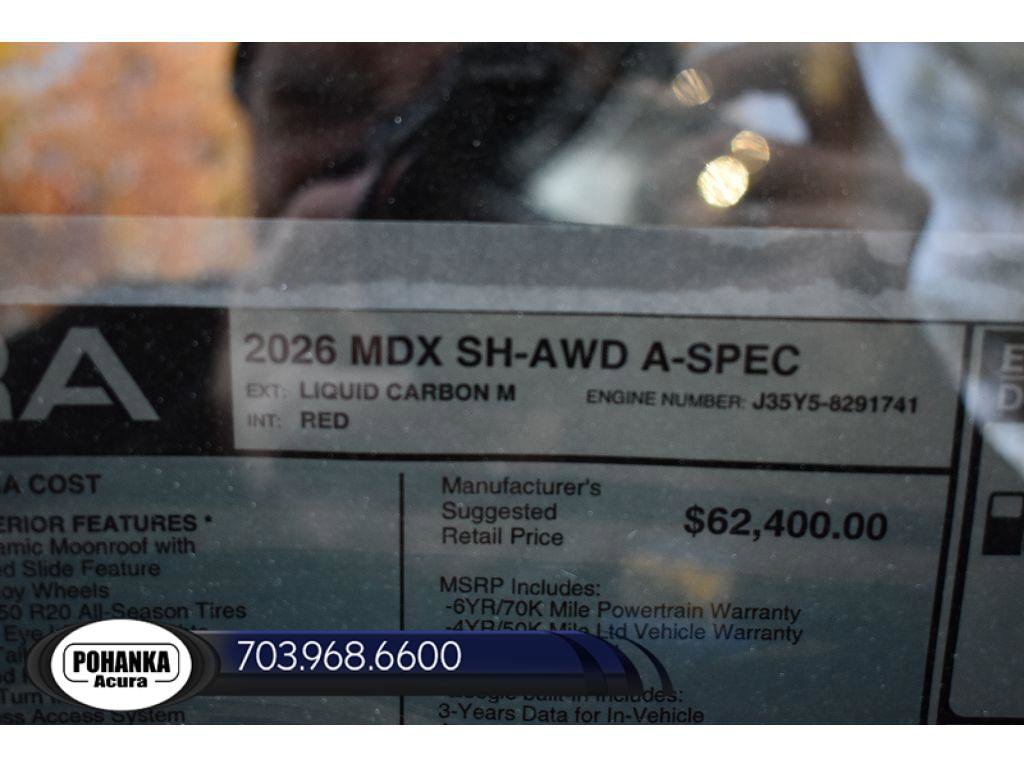 New 2026 Acura MDX A-Spec image 39