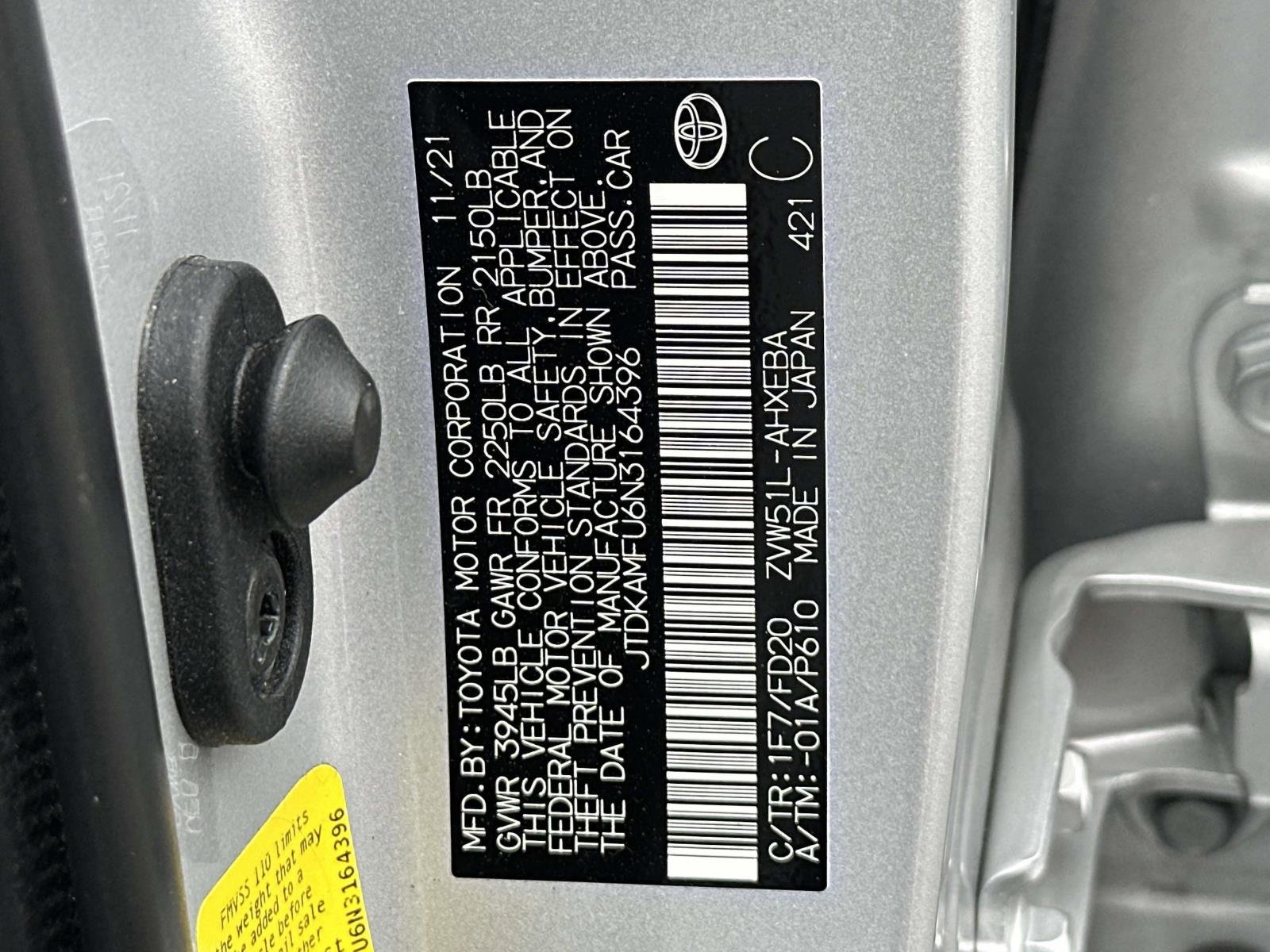 Used 2022 Toyota Prius LE image 27