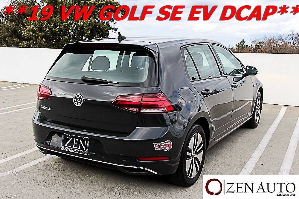 Used 2019 Volkswagen e-Golf SE w/ Driver Assistance Package image 9