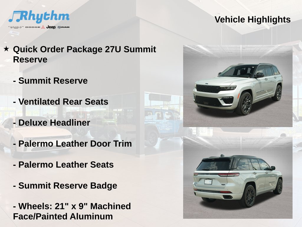 Used 2023 Jeep Grand Cherokee Summit AWD/4WD image 5