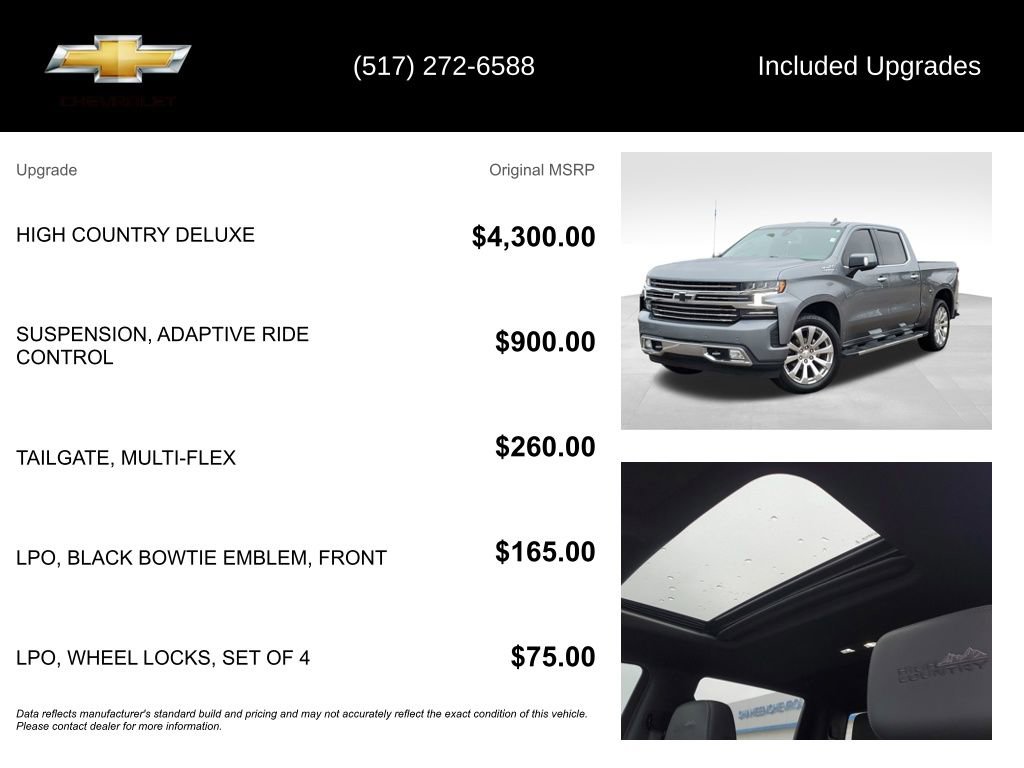 Used 2021 Chevrolet Silverado 1500 High Country image 5