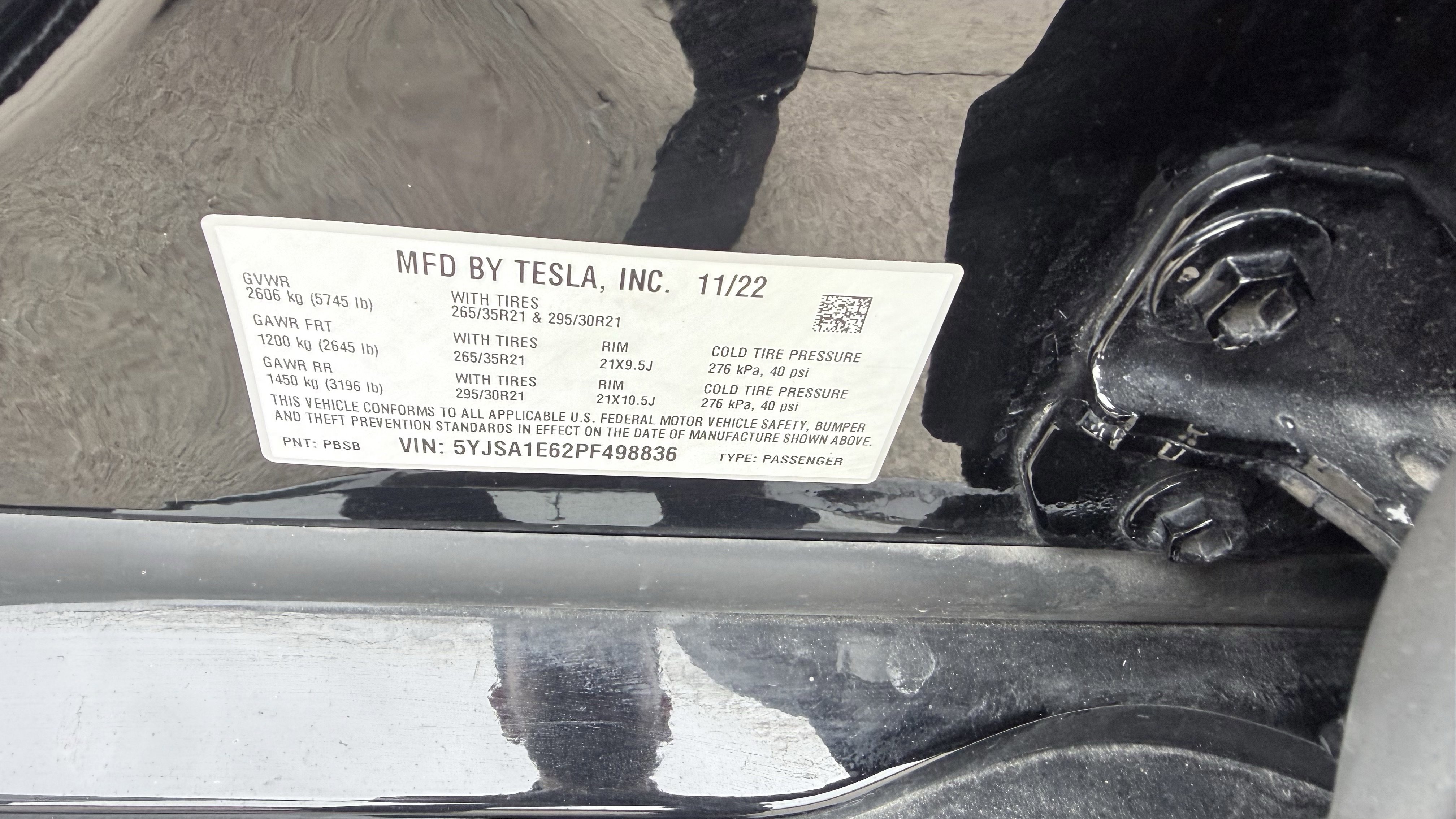 Used 2023 Tesla Model S Plaid AWD/4WD image 23