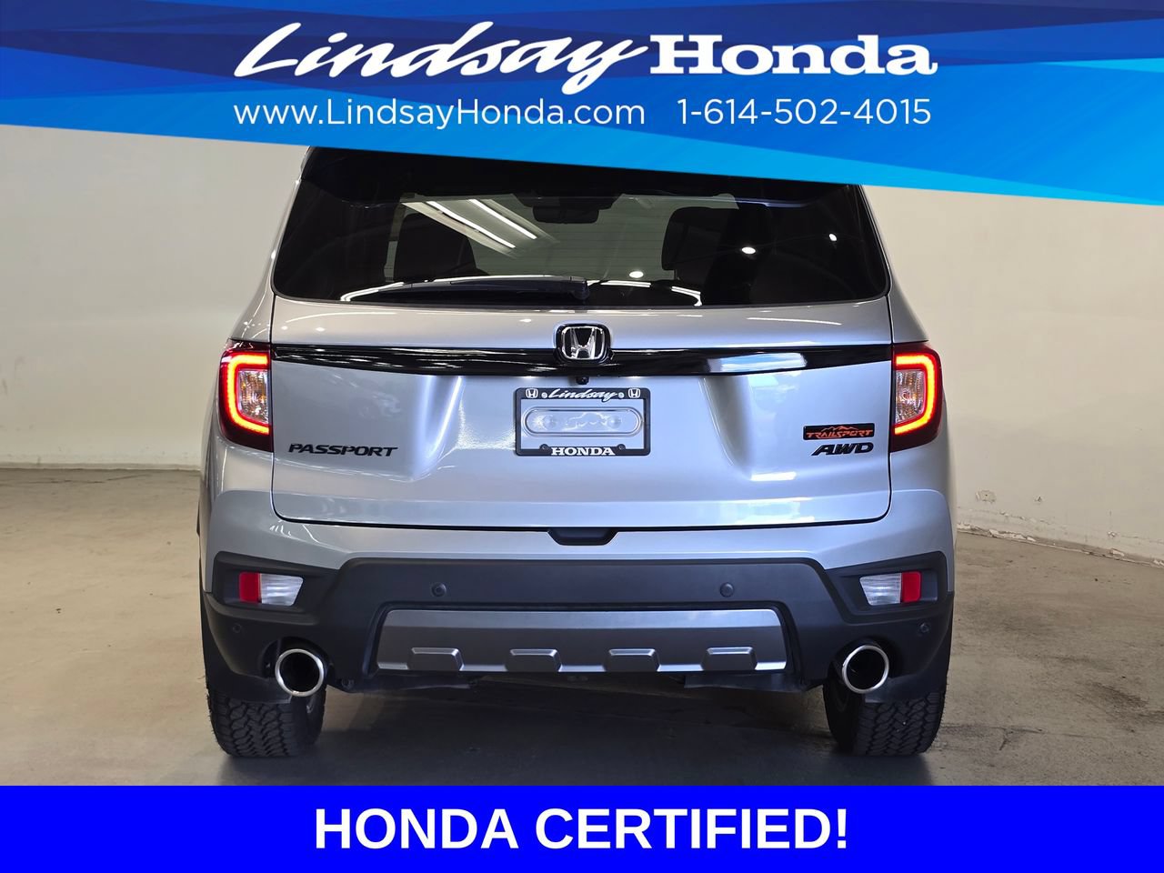 Certified 2025 Honda Passport TrailSport image 5