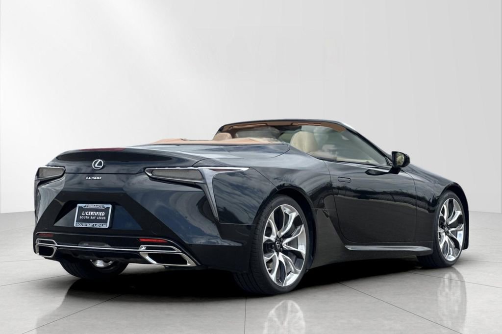 Certified 2021 Lexus LC 500 Convertible w/ Touring Package RWD image 7