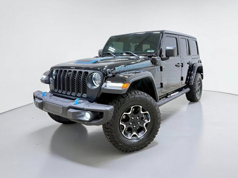 Used 2023 Jeep Wrangler Unlimited Rubicon 4xe w/ Steel Bumper Group AWD/4WD image 2