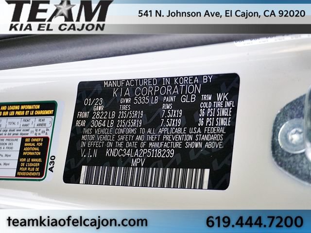 Certified 2023 Kia EV6 Wind w/ Wind Technology Package RWD image 35