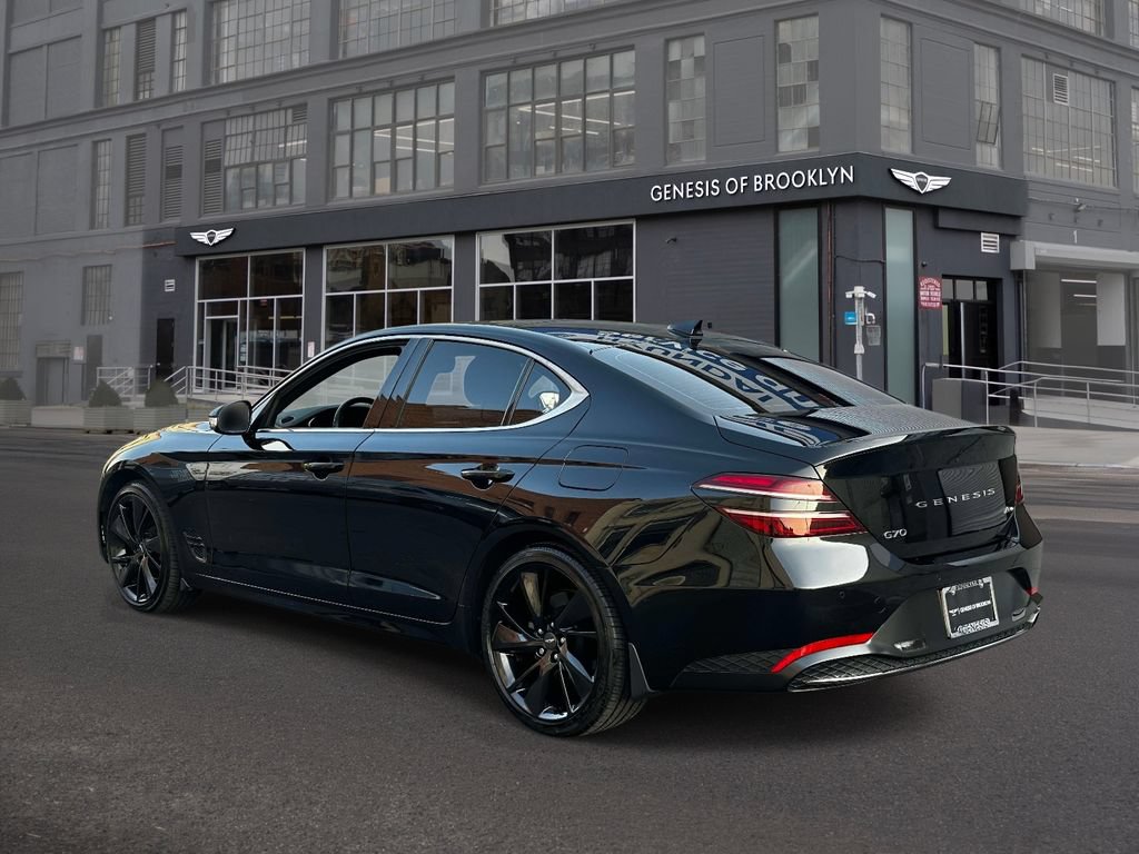 Used 2023 Genesis G70 2.0T w/ Sport Prestige Package AWD/4WD image 3