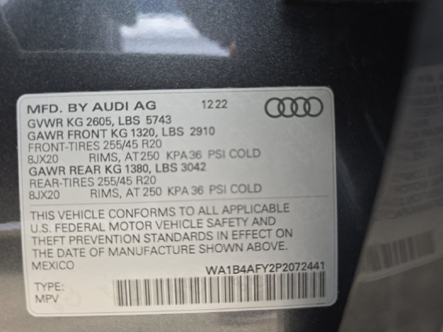 Used 2023 Audi SQ5 Premium Plus w/ Premium Plus Package AWD/4WD image 39