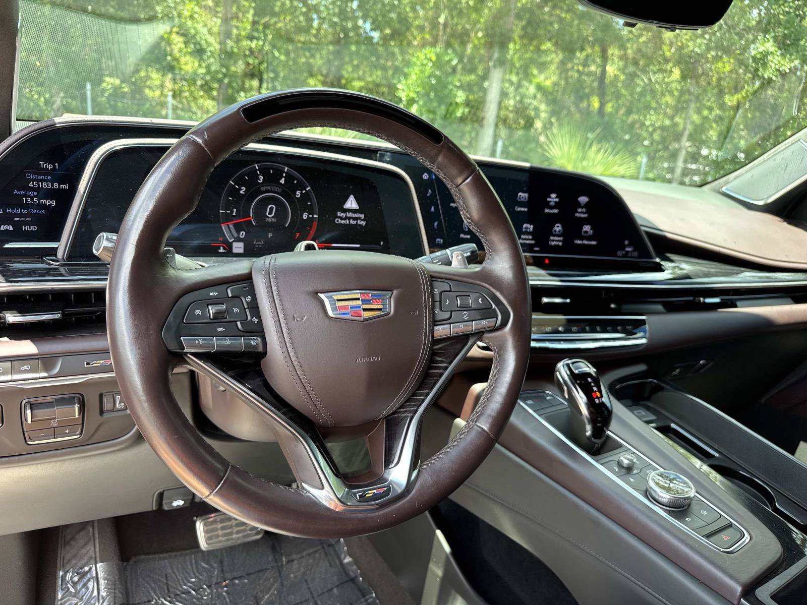 Certified 2023 Cadillac Escalade V w/ LPO, ONYX Package AWD/4WD image 16