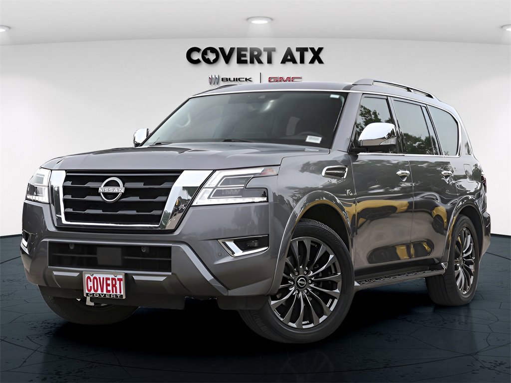 Used 2021 Nissan Armada Platinum w/ Captain's Chairs Package