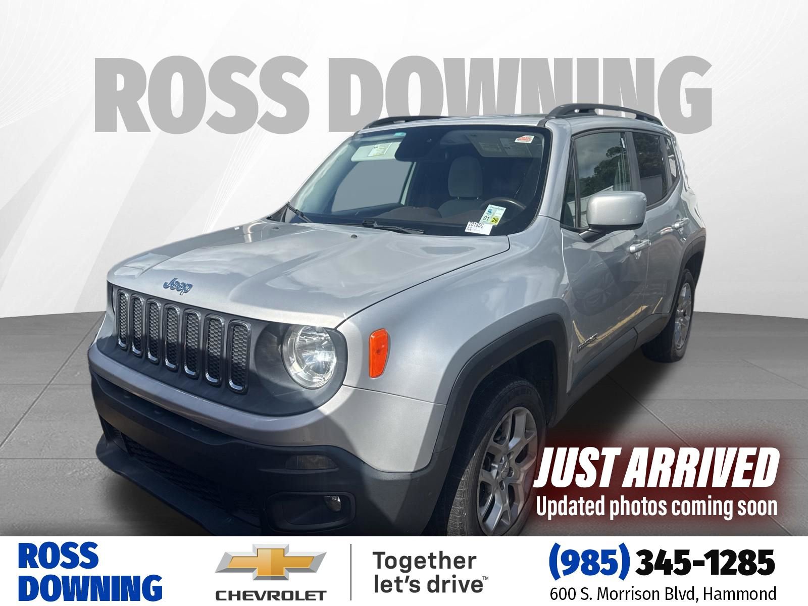 Used 2015 Jeep Renegade Latitude w/ Popular Equipment Group