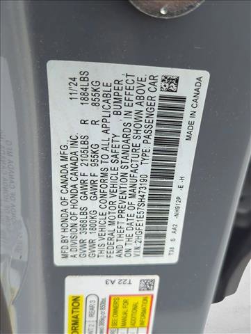Used 2025 Honda Civic Si image 2