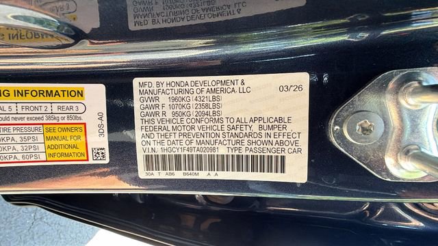 New 2026 Honda Accord SE image 33
