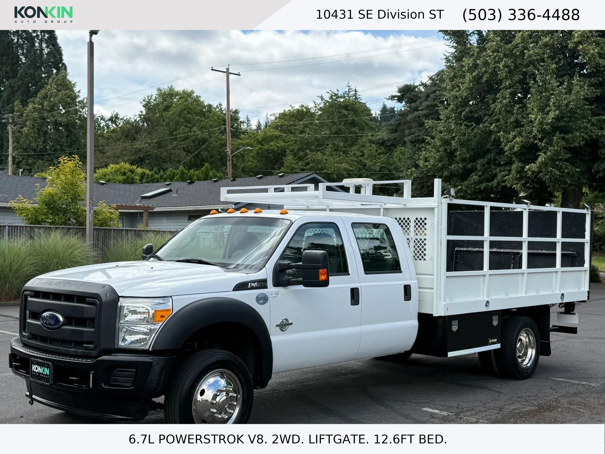 Used 2015 Ford F450 XL w/ Power Equipment Group RWD image 1