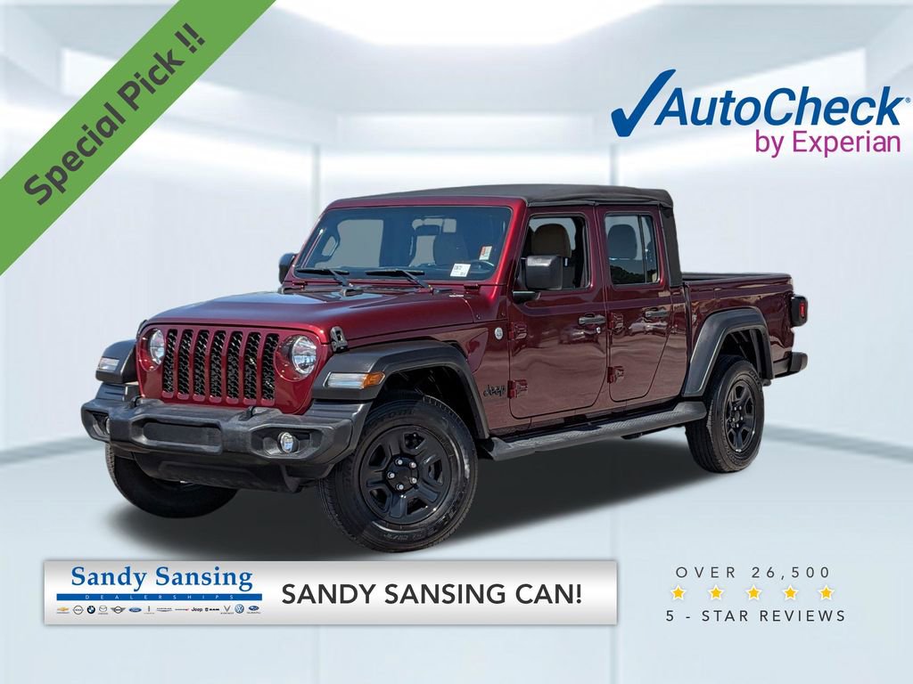 Used 2021 Jeep Gladiator Sport w/ Trailer Tow Package AWD/4WD image 1
