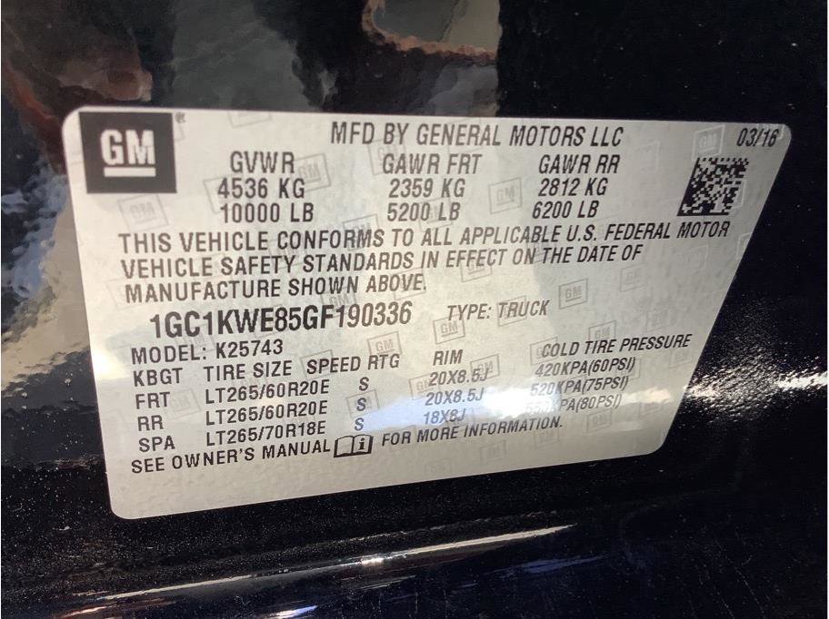 Used 2016 Chevrolet Silverado 2500 LTZ w/ Duramax Plus Package AWD/4WD image 25