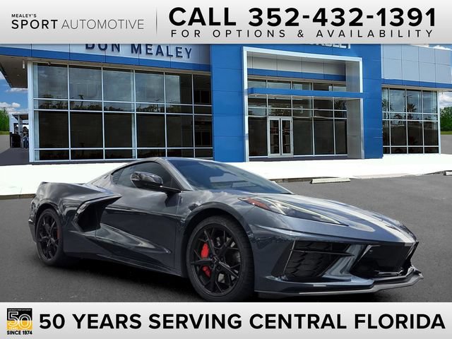 Certified 2021 Chevrolet Corvette Stingray Premium Cpe w/ Z51 Performance Package RWD image 1