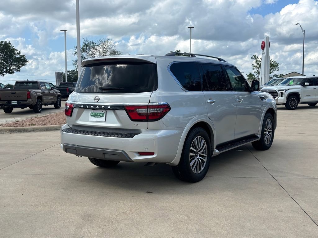 Used 2021 Nissan Armada SL w/ Captain's Chairs Package RWD image 3