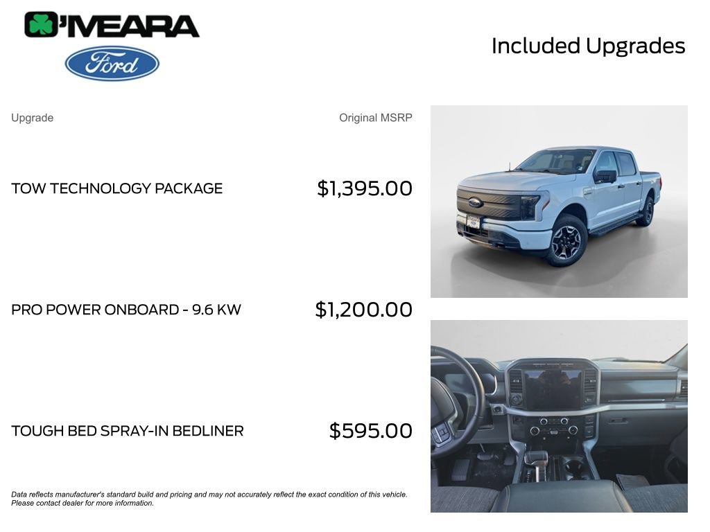Used 2023 Ford F150 Lightning XLT w/ Tow Technology Package image 4
