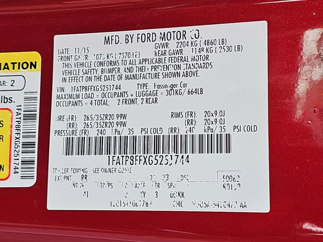 Used 2016 Ford Mustang GT Premium w/ Equipment Group 401A image 35